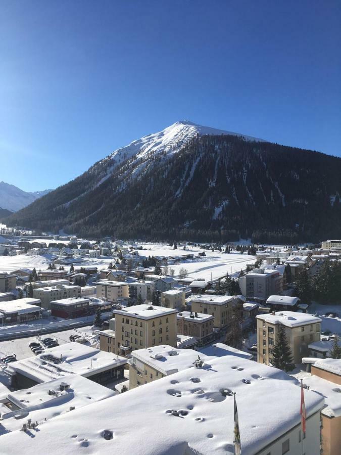 Spectacular View & Central Location In Davos Buitenkant foto